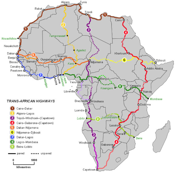 Trans Africa Highways