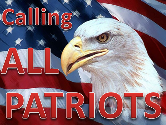 Calling ALL American Patriots!  Tuesday, September 22, 2015 at 6:30 pm